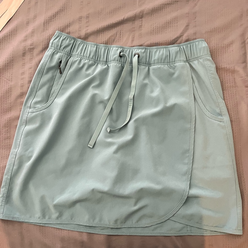 Light Blue Athletic Skort